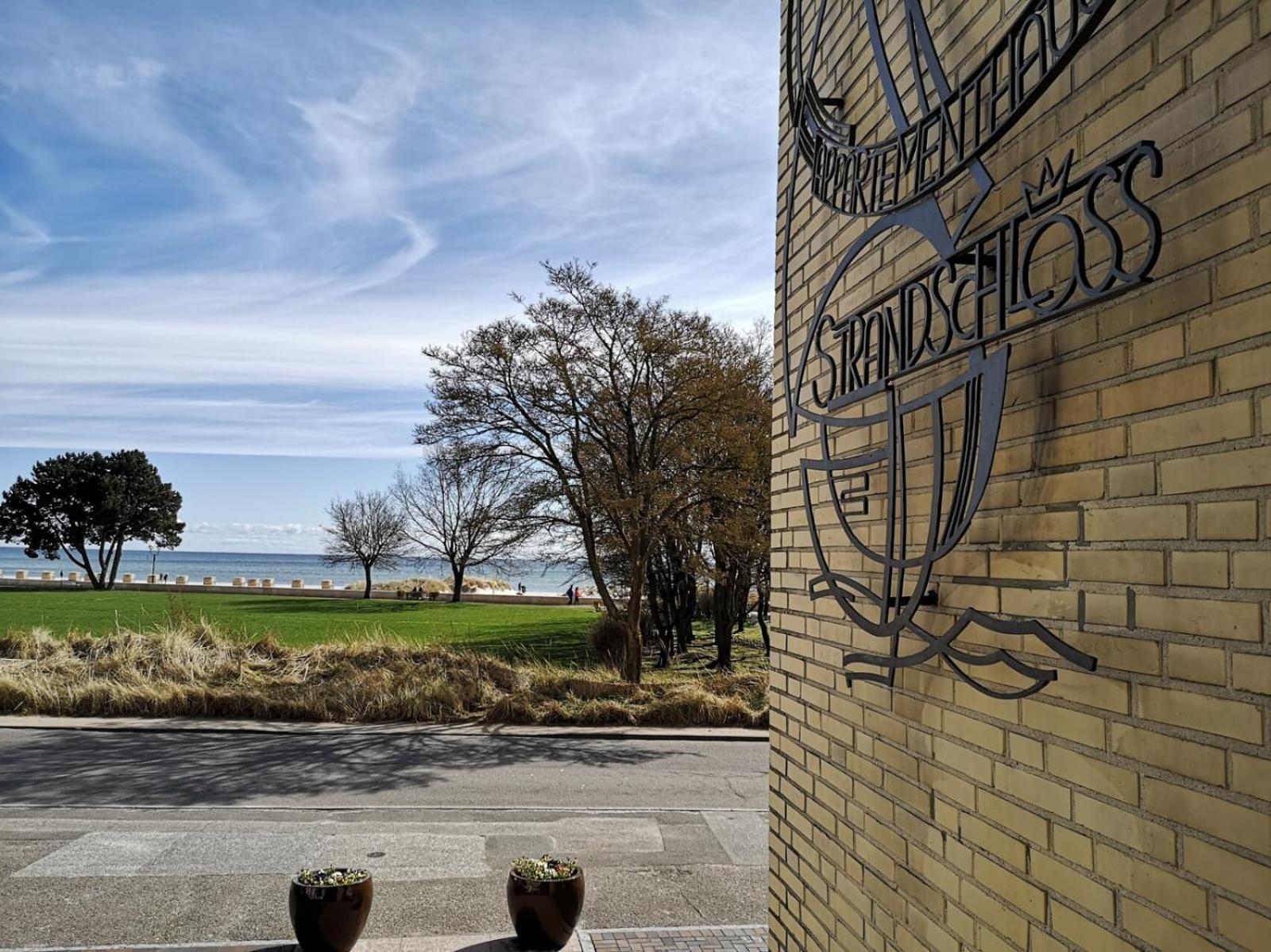 Strandschloss Strandkoje-Ostseeblick Grömitz Exteriör bild